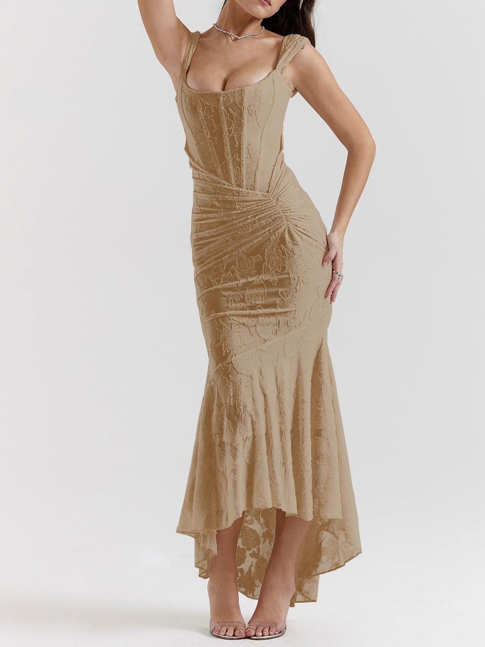 ROWAN - SKY BLOOM FLOWY MAXI DRESS