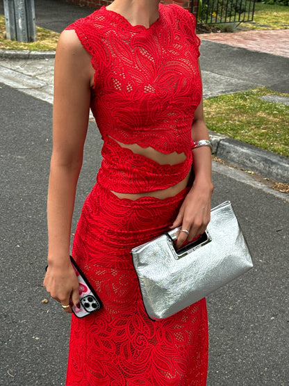 BATHSHEBA - ELEGANT LACE TOP AND BOTTOM