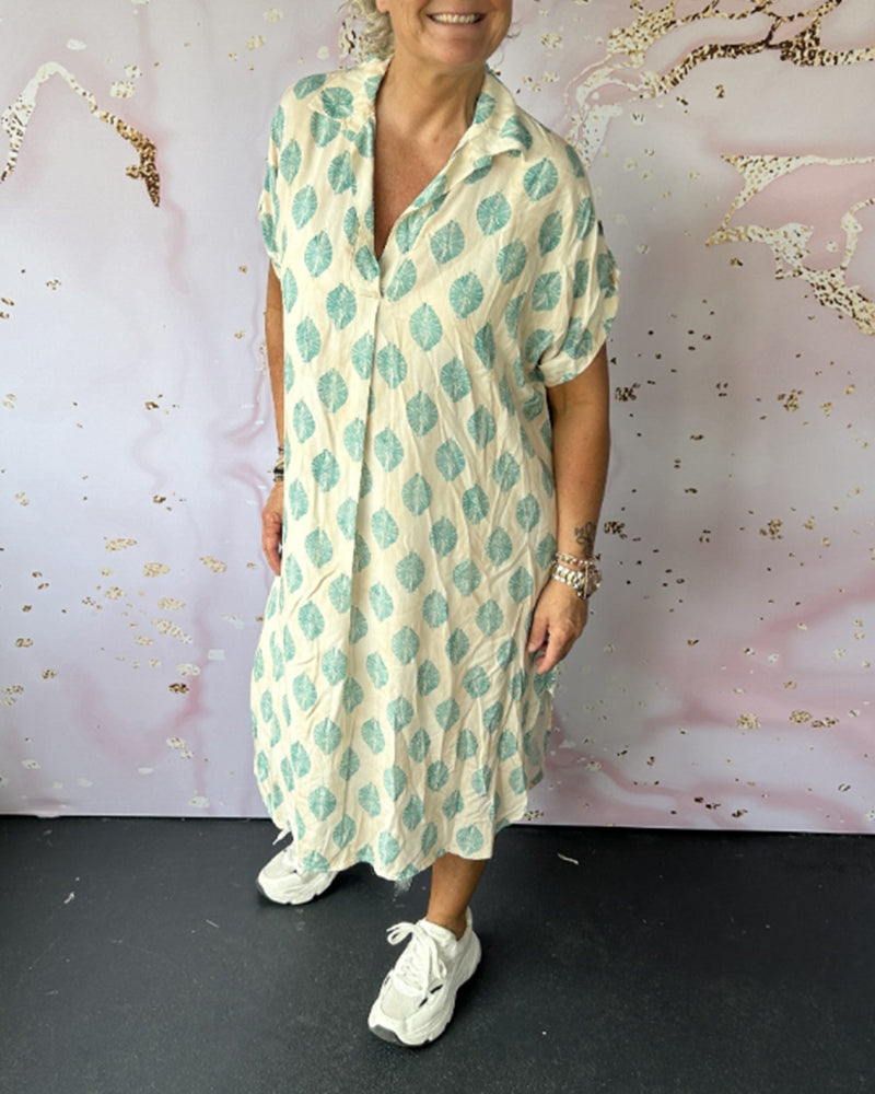 LUCITA - LAPEL LOVE SUMMER DRESS