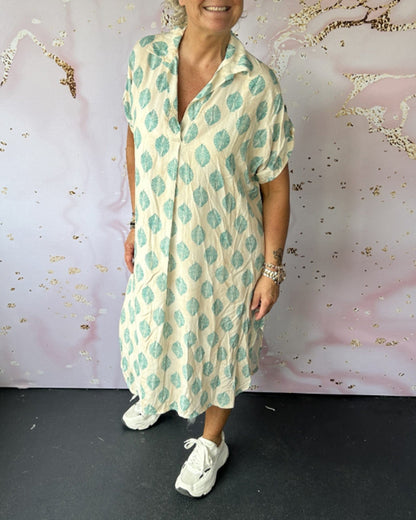 LUCITA - LAPEL LOVE SUMMER DRESS