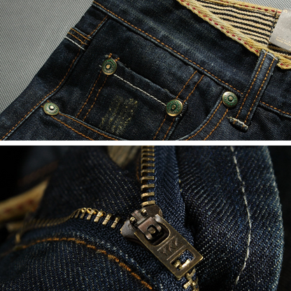 ELIAS - RAW EDGE JEAN SHORTS