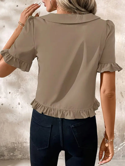 CRISTIANA - SOPHISTICATED DAILY BLOUSE