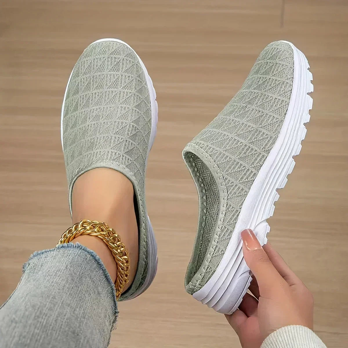 LAURICE - RELAX AIR MESH SLIPPERS