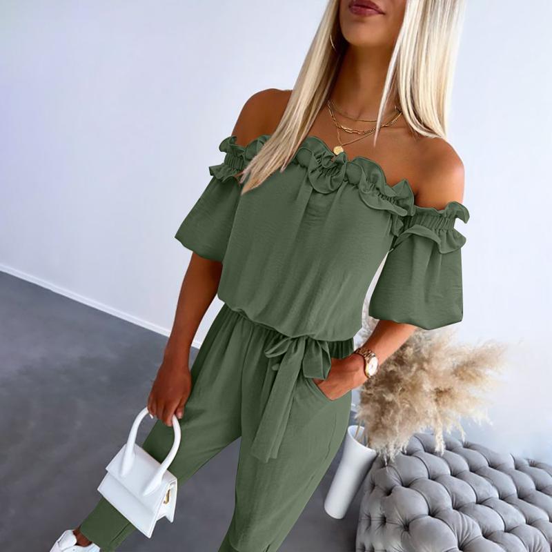 ARABELLA – CHIC & EASY OFF-SHOULDER JUMPSUIT