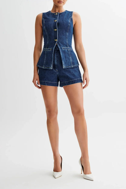 ASTER - MODERN DENIM TWO-PIECE SET