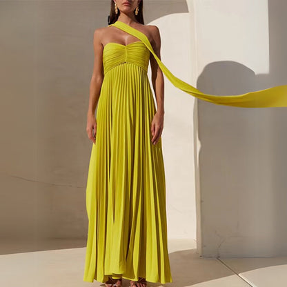 MOIRA - FORMAL PLEATED MAXI ATTIRE