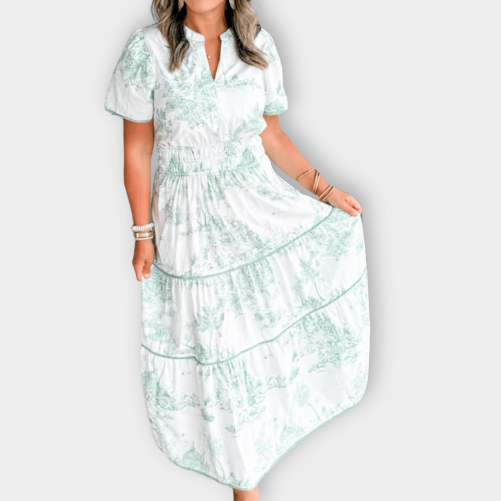 IRAH - RETRO LONG DRESS