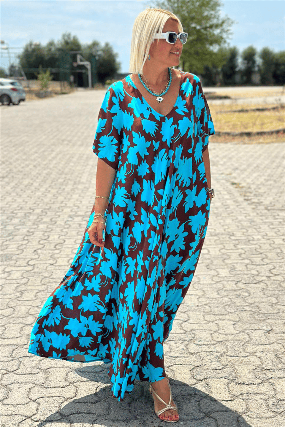 MALIA - ELEGANT FLOWY DRESS FOR TUMMY