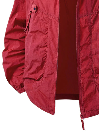 COLE - WINDBLOCKER HOODED RAIN COAT
