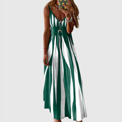 JARIE - ARTISANAL CLAY DESIGN LONG DRESS