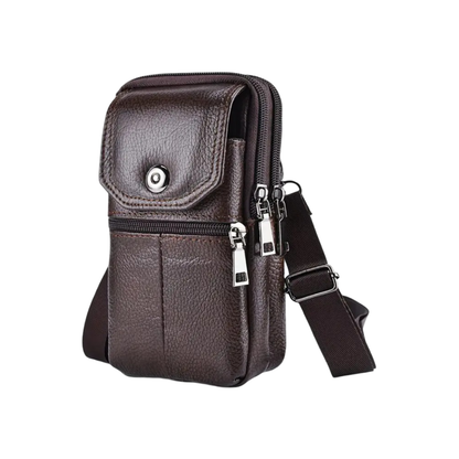 Eldon | Compact Leather Crossbody Bag for Travel and Daily Use