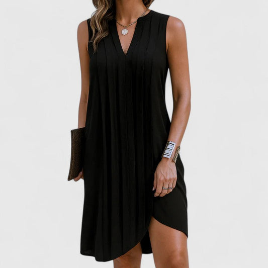 Clarhild™ | Elegant Flattering Dress with V-Neck