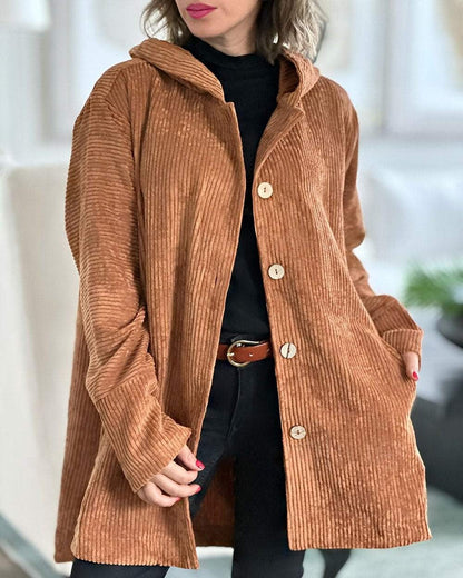 ERNA - THE CORDUROY URBANITE COAT