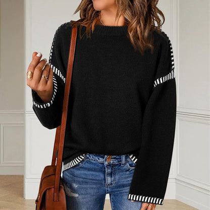 EVANIA - OVERSIZED KNITWEAR PULLOVER