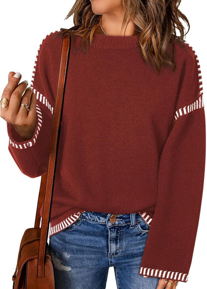 EVANIA - OVERSIZED KNITWEAR PULLOVER