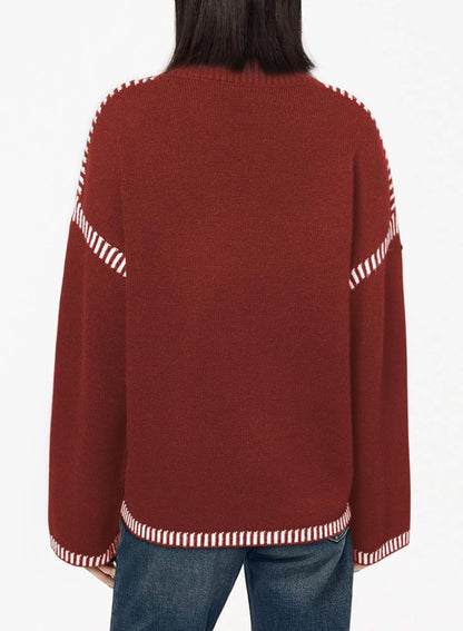 EVANIA - OVERSIZED KNITWEAR PULLOVER