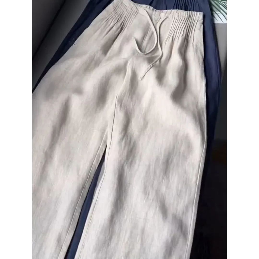 JULES - PLEATED WIDE  LEG TROUSERS