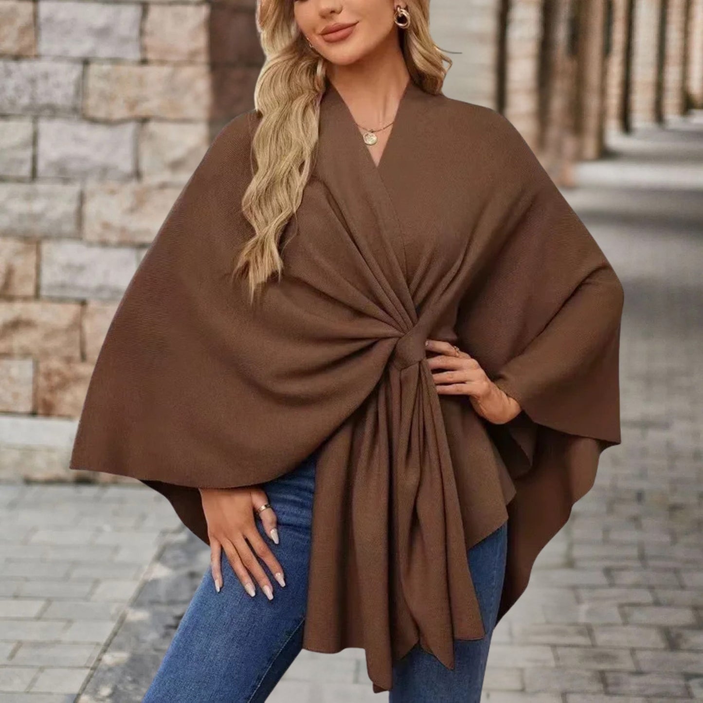 BRIANNA - GENTLE WARMTH INFINITY SHAWL