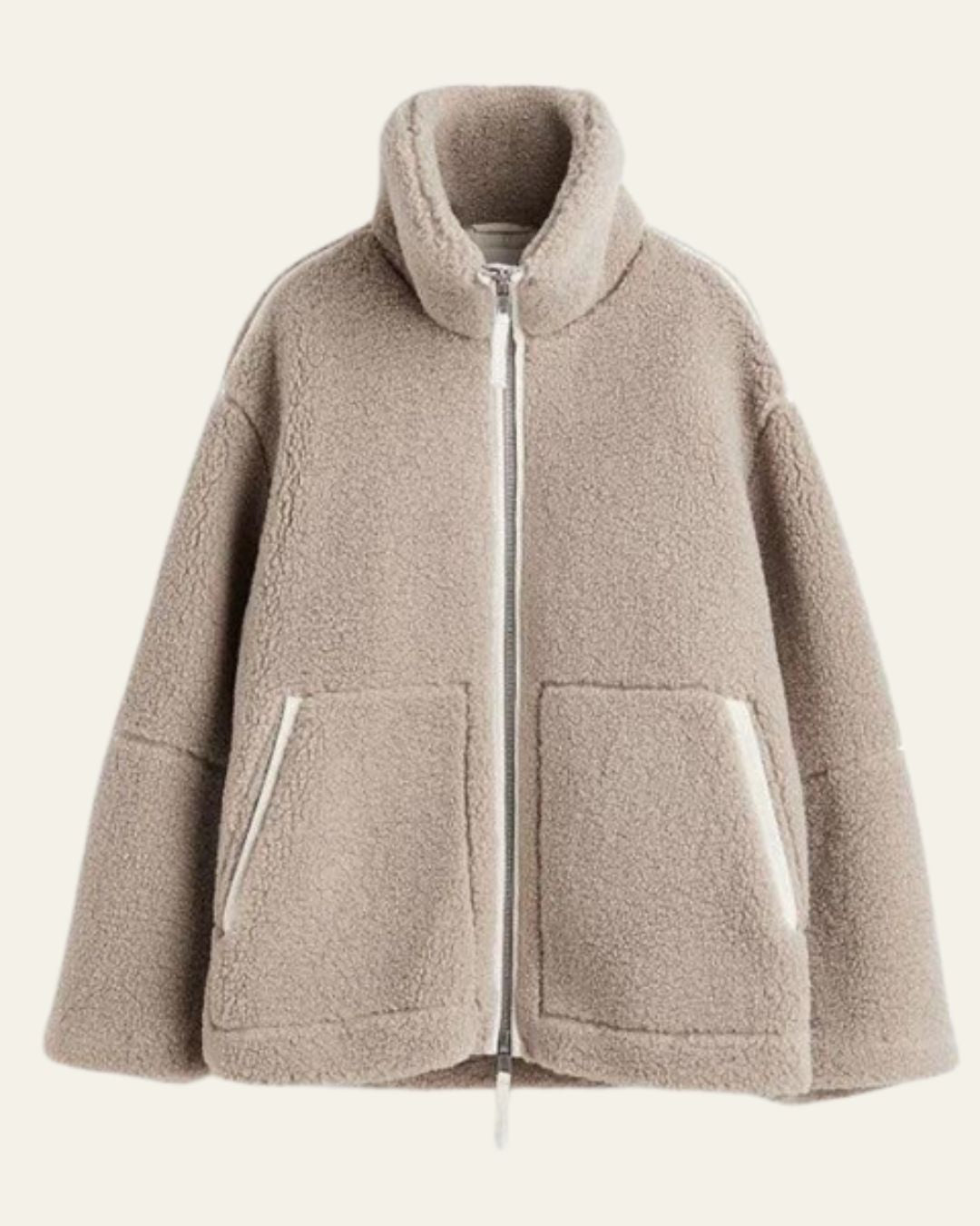 FINLEIGH - ULTRA COZY OVERSIZED TEDDY JACKET