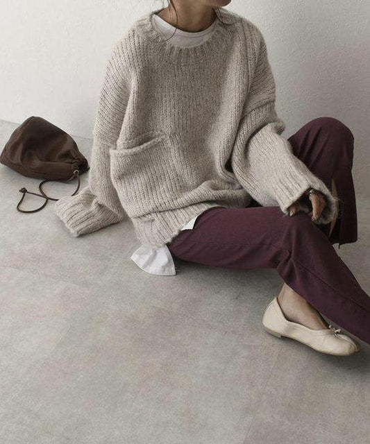 NATHALIA - CHUNKY CLOUD SWEATER
