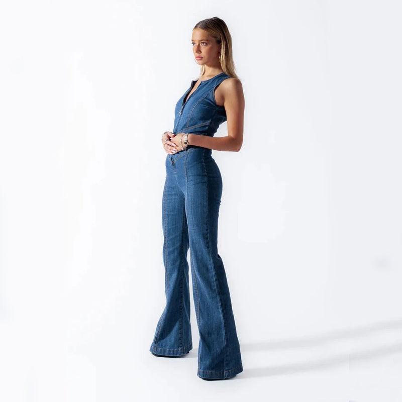 AINA - DENIM JUMPSUIT