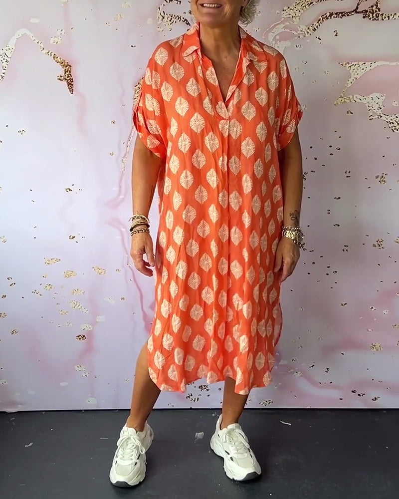 LUCITA - LAPEL LOVE SUMMER DRESS