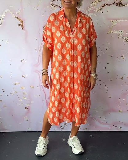 LUCITA - LAPEL LOVE SUMMER DRESS