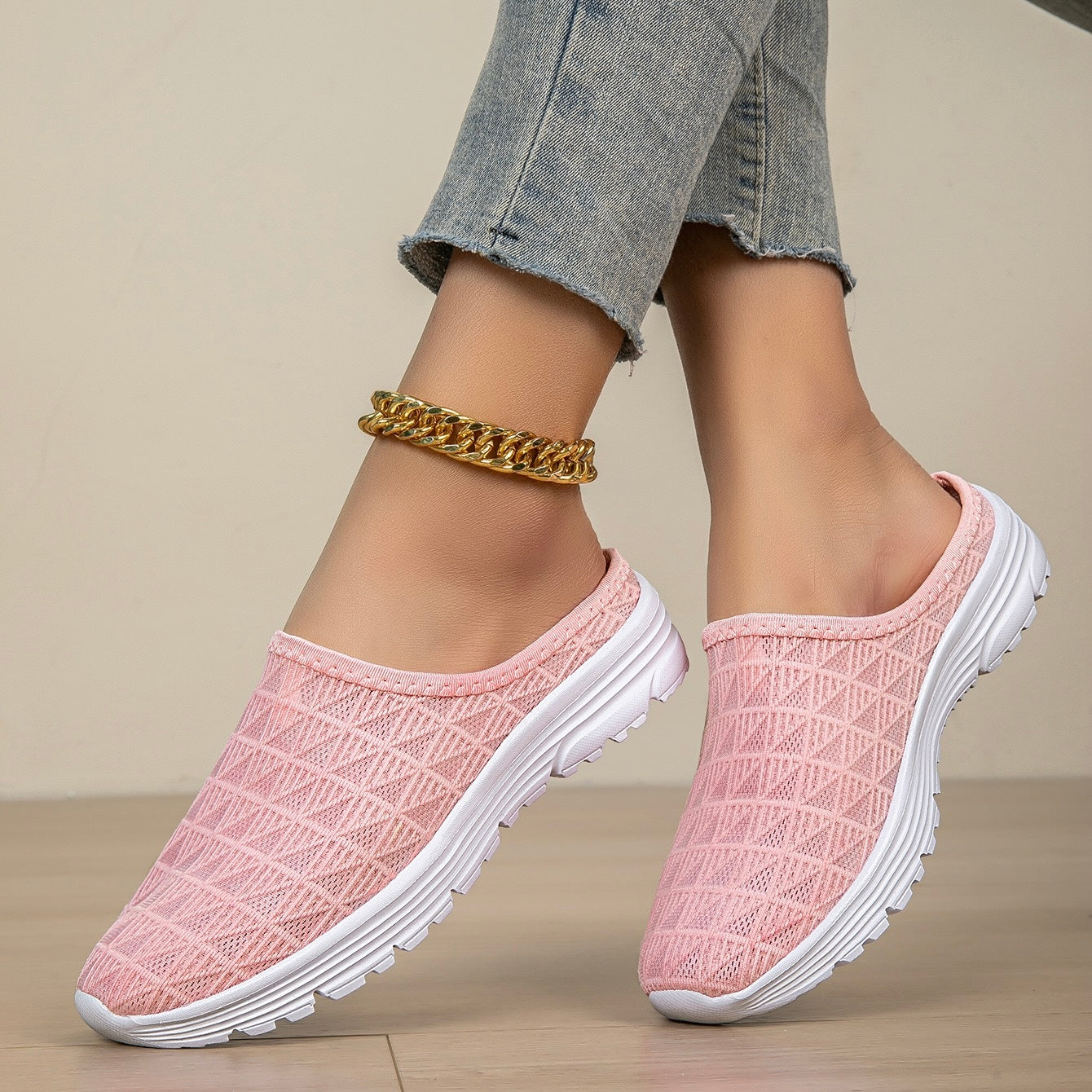 LAURICE - RELAX AIR MESH SLIPPERS