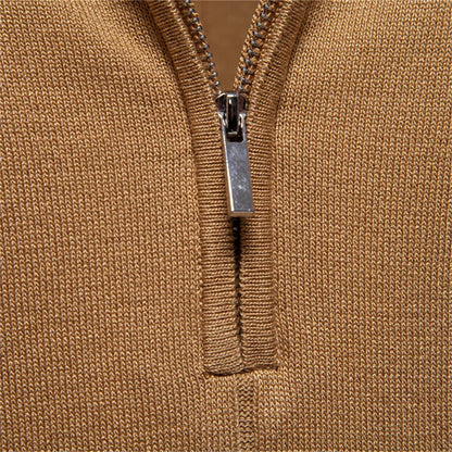 EROSS - MODERN TEXTURED ZIP POLO