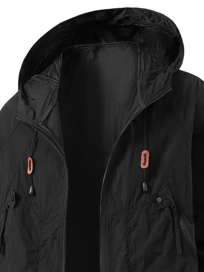 COLE - WINDBLOCKER HOODED RAIN COAT