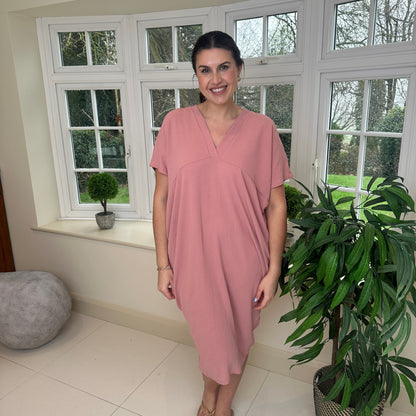 TANYA - V-NECK MAXI DRESS