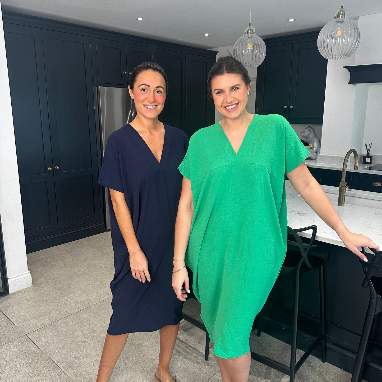 TANYA - V-NECK MAXI DRESS