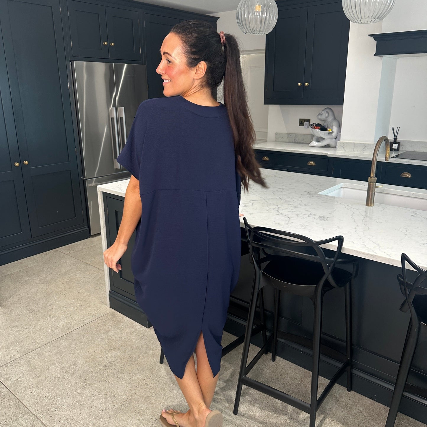 TANYA - V-NECK MAXI DRESS