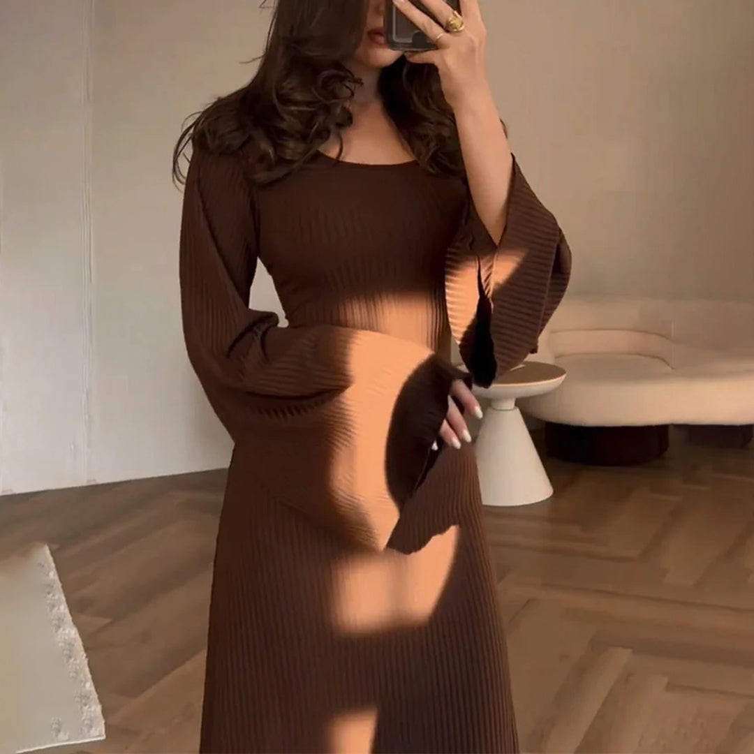 LYSA - TRENDY SWEATER DRESS