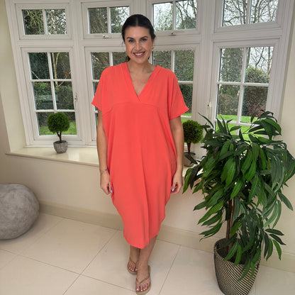 TANYA - V-NECK MAXI DRESS