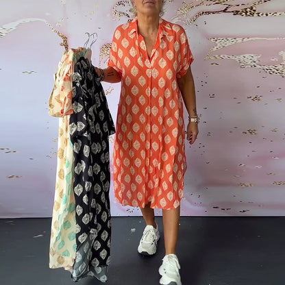 LUCITA - LAPEL LOVE SUMMER DRESS