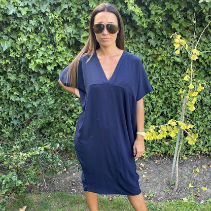 TANYA - V-NECK MAXI DRESS