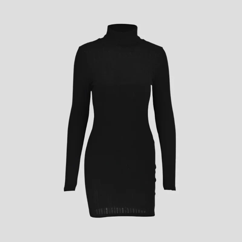 FELIZE - KNITTED SEXY ELEGANT DRESS