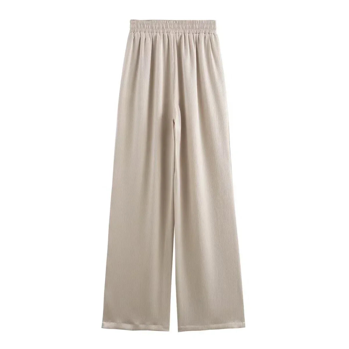 JOAN -  CHIC WRINKLE EFFECT STRAIGHT TROUSERS