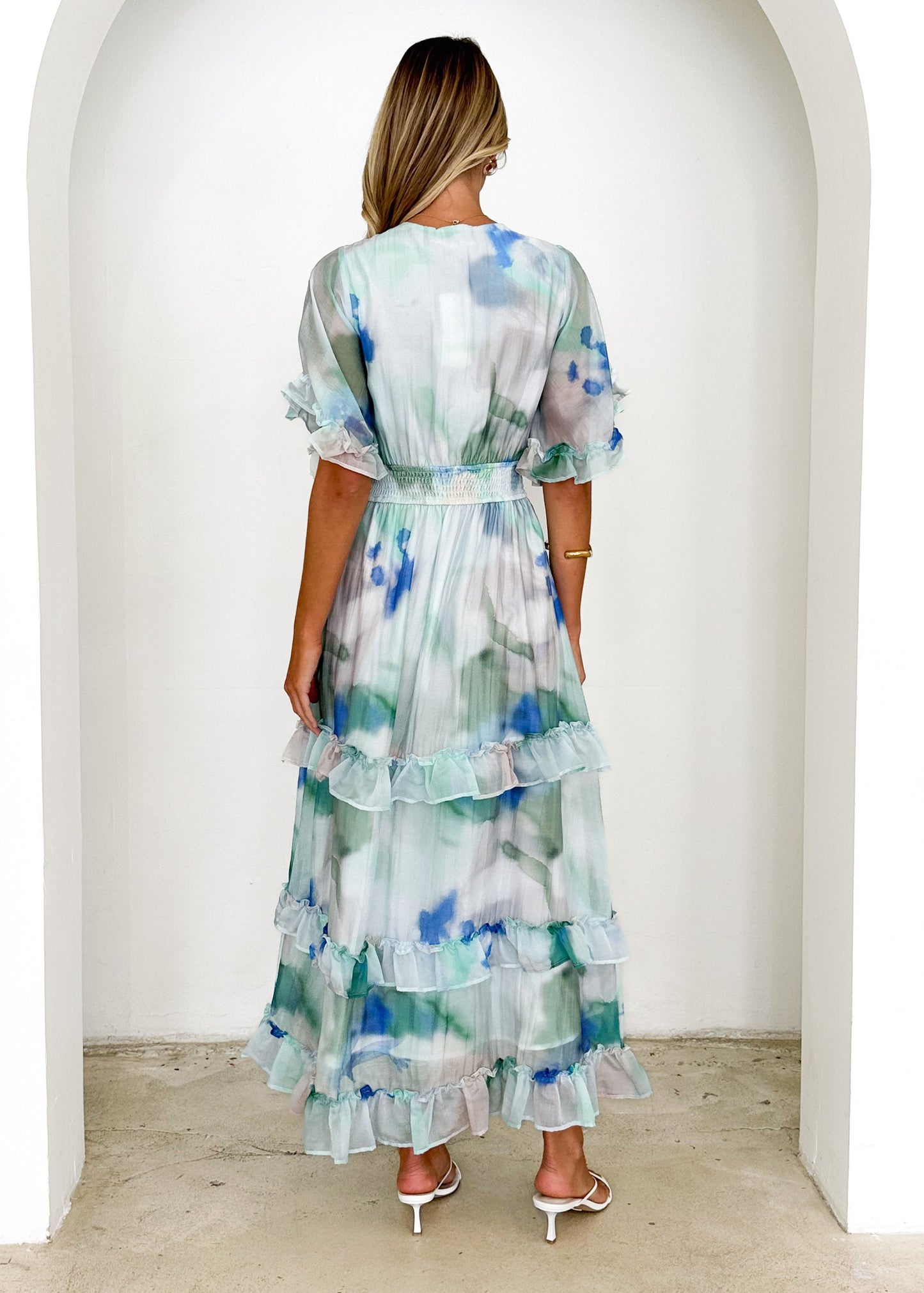 HALLEY - HORIZON HAZE MINT DRESS