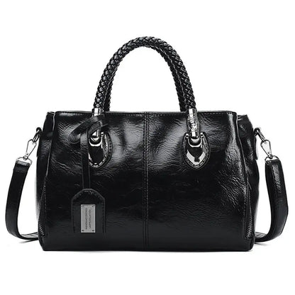 AMORY - Stylish LEATHER HANDBAG