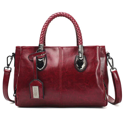 AMORY - Stylish LEATHER HANDBAG