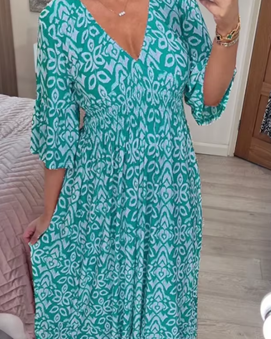 ZOYLA - BOHO CHIC MAXI DRESS