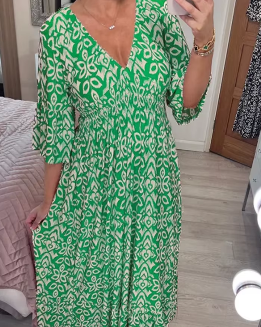 ZOYLA - BOHO CHIC MAXI DRESS