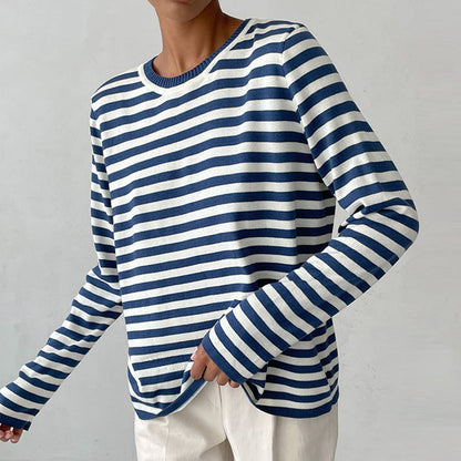 YANA - THE CASCADE STRIPE PULLOVER
