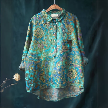 Fiona | Blouse with Romantic Floral Print