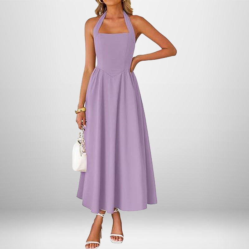 IZA - TIMELESS HALTER DRESS
