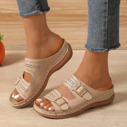 ERICA – EVERYDAY COMFORT WEDGE SANDALS