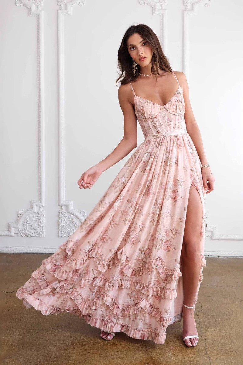 BLANCAFLOR - CHARMING FLORAL MAXI DRESS