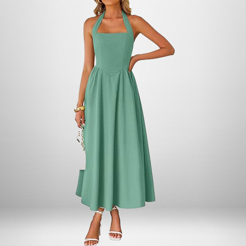 IZA - TIMELESS HALTER DRESS